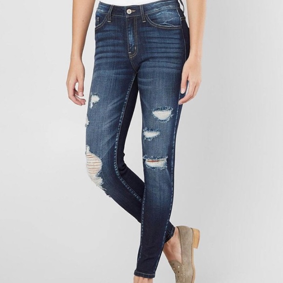 KanCan Denim - Kancan distressed skinny jeans size 26
